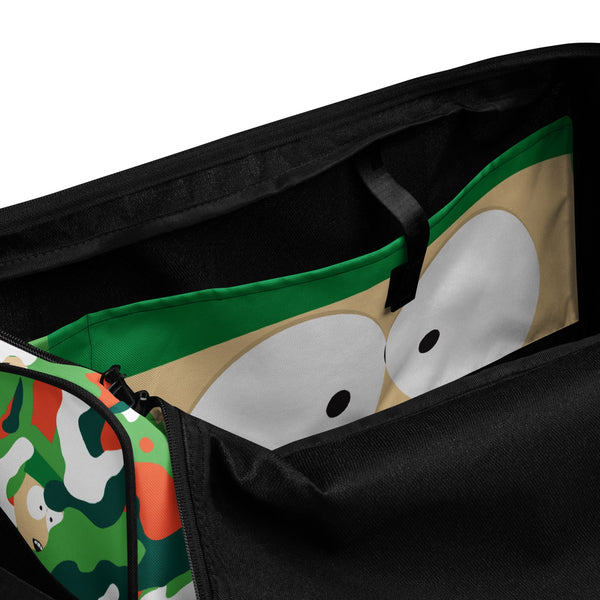 South Park Cartman Camo Duffle Bag – Paramount Shop