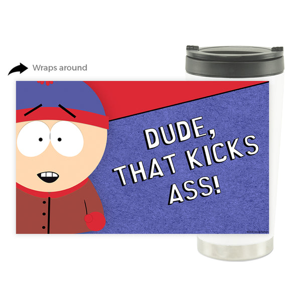 South Park Bus Stop 16oz Stainless Steel Thermal Travel Mug – Paramount Shop