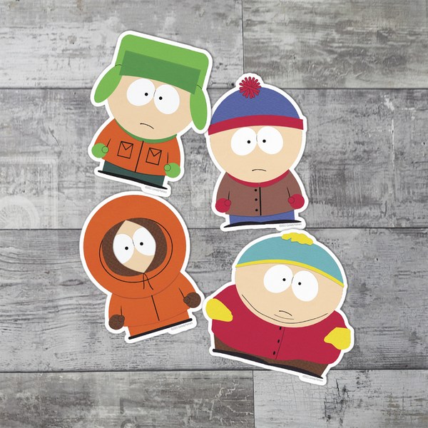 Wholesale South Park Cute Kawaii Stickers 50 Kenny McCormick & Eric Cartman  Graffiti Decals For Kids Toys, Skateboards, Cars, Motorcycles & Bicycles  From Lemonmonday, $2.45