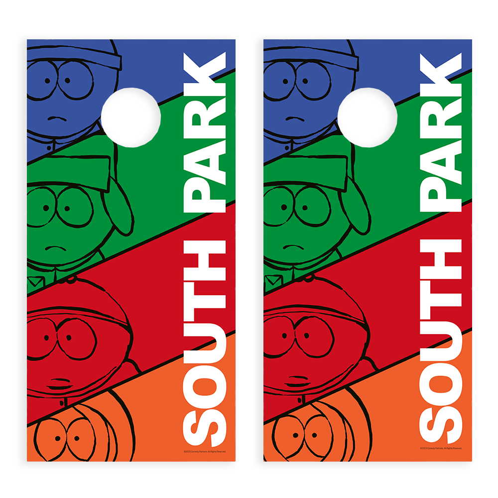 South Park Full Size Cornhole Set