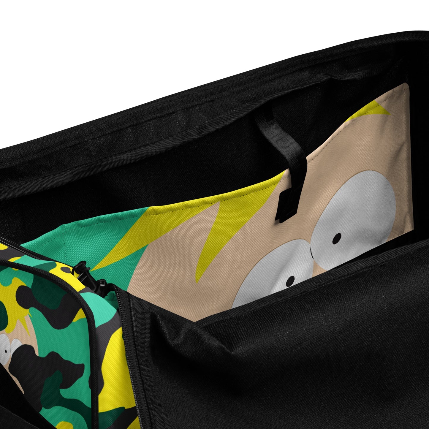 South Park Butters Camo Duffle Bag