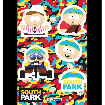 South Park Cartman Wall Sticker Sheet