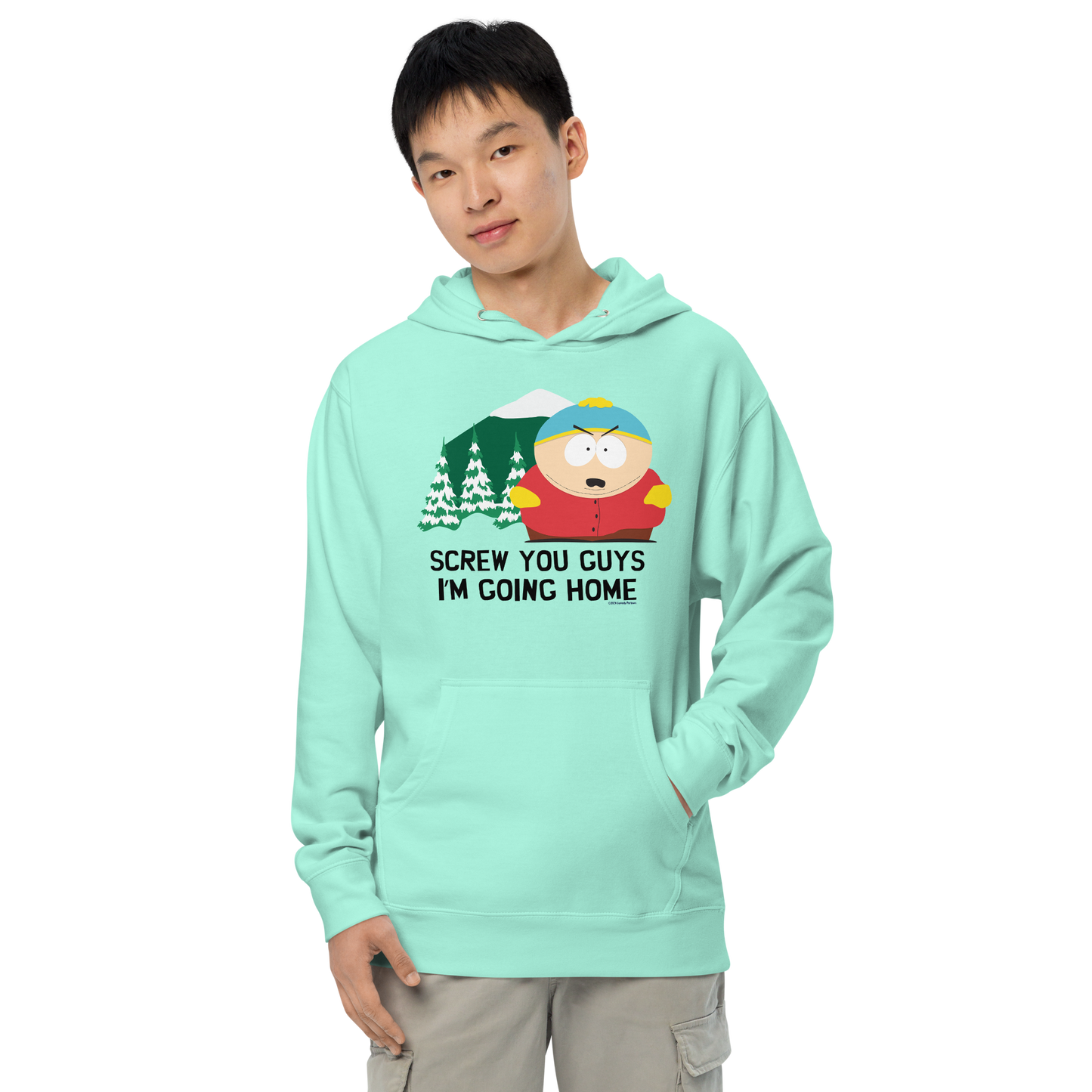 South Park Cartman Screw You Guys Hooded Sweatshirt