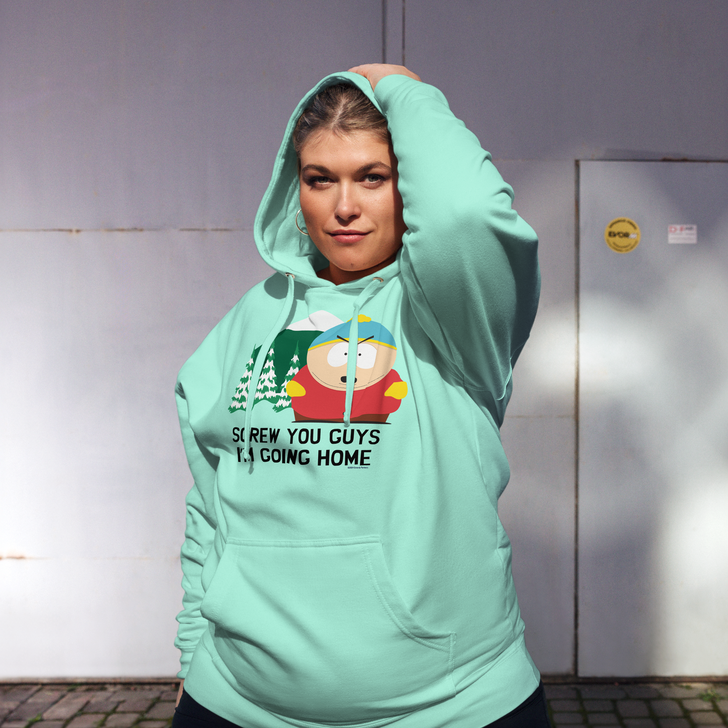 South Park Cartman Screw You Guys Hooded Sweatshirt