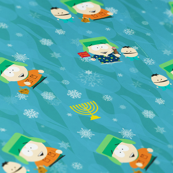 South Park Kyle Hanukkah Gift Wrap