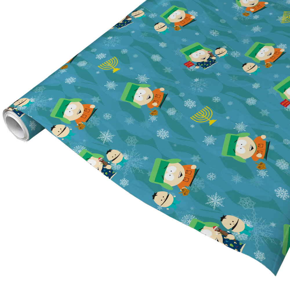 South Park Kyle Hanukkah Gift Wrap