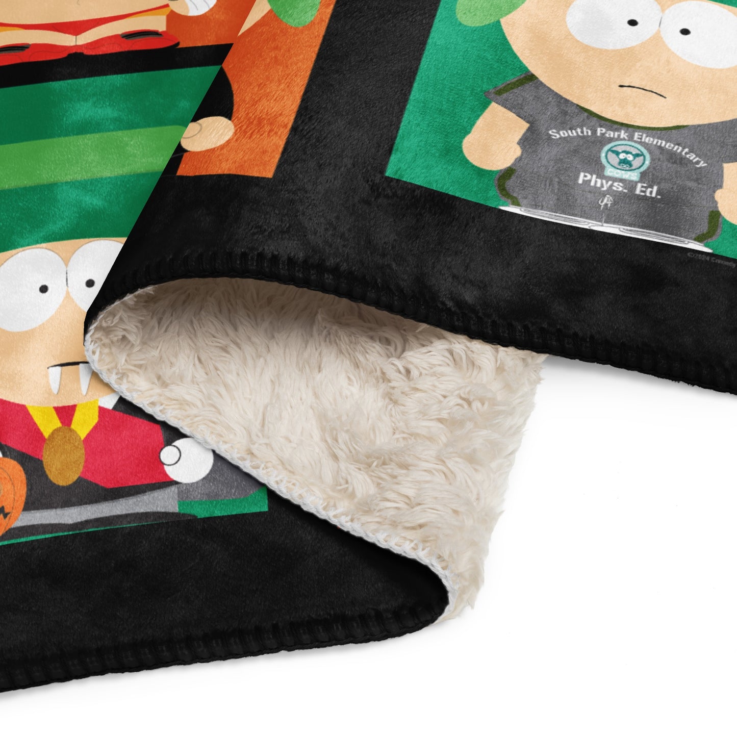 South Park Faces of Kyle Sherpa Blanket