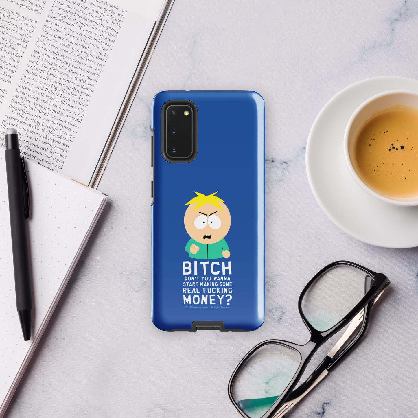 South Park Butters Make Real Money Tough Phone Case - Samsung