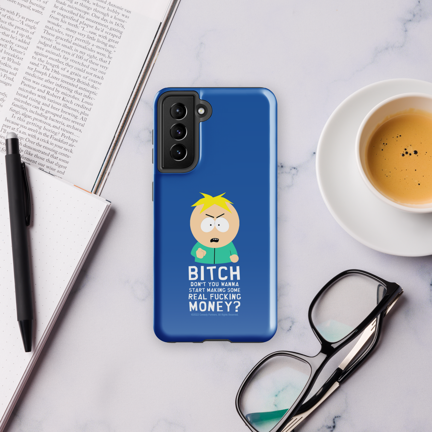 South Park Butters Make Real Money Tough Phone Case - Samsung