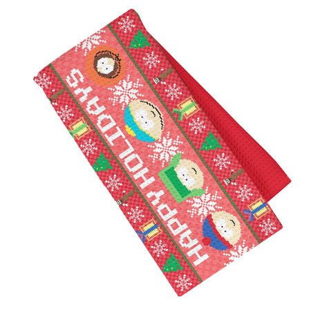 South Park Happy Holidays Kitchen Towel