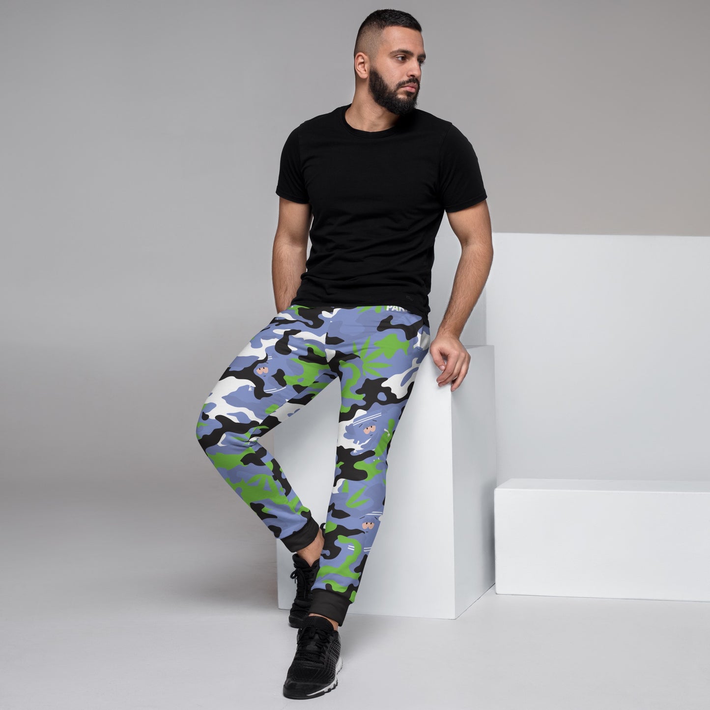 South Park Towelie 420 Camo Joggers