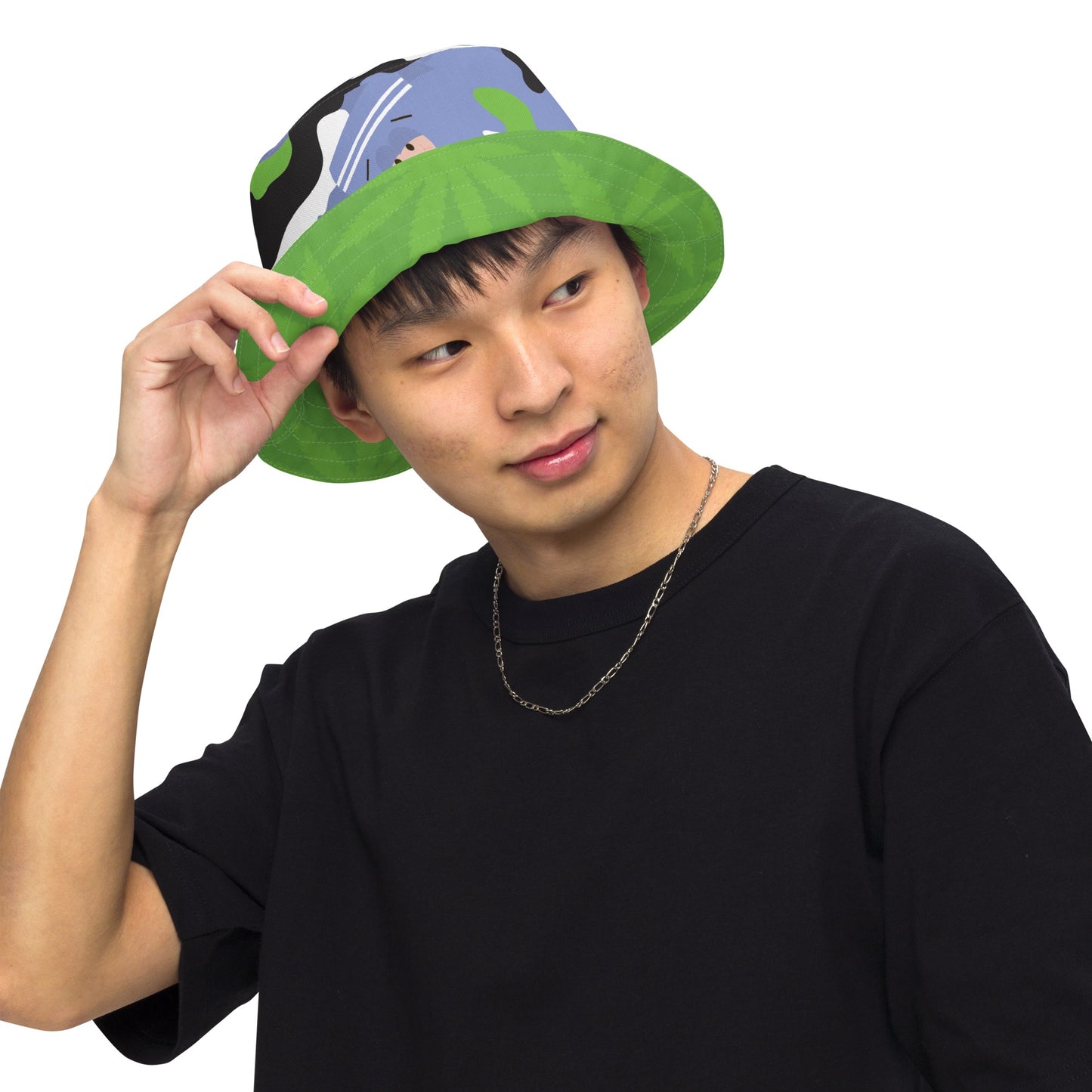 South Park Towelie 420 Camo Reversible Bucket Hat