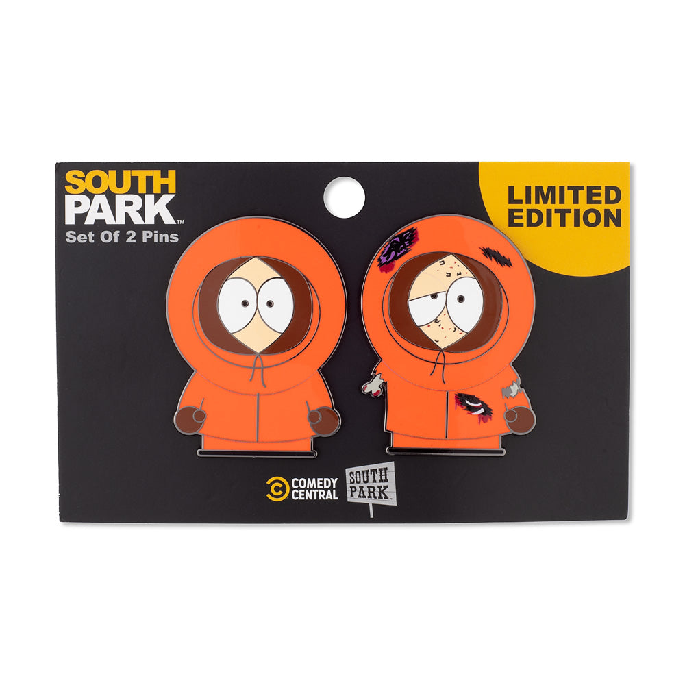 South Park Kenny and Dead Kenny Pin Set