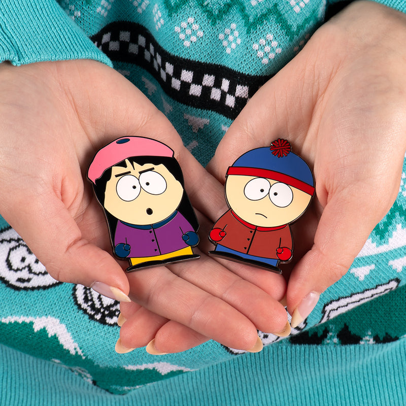 South Park Stan and Wendy Pin Set