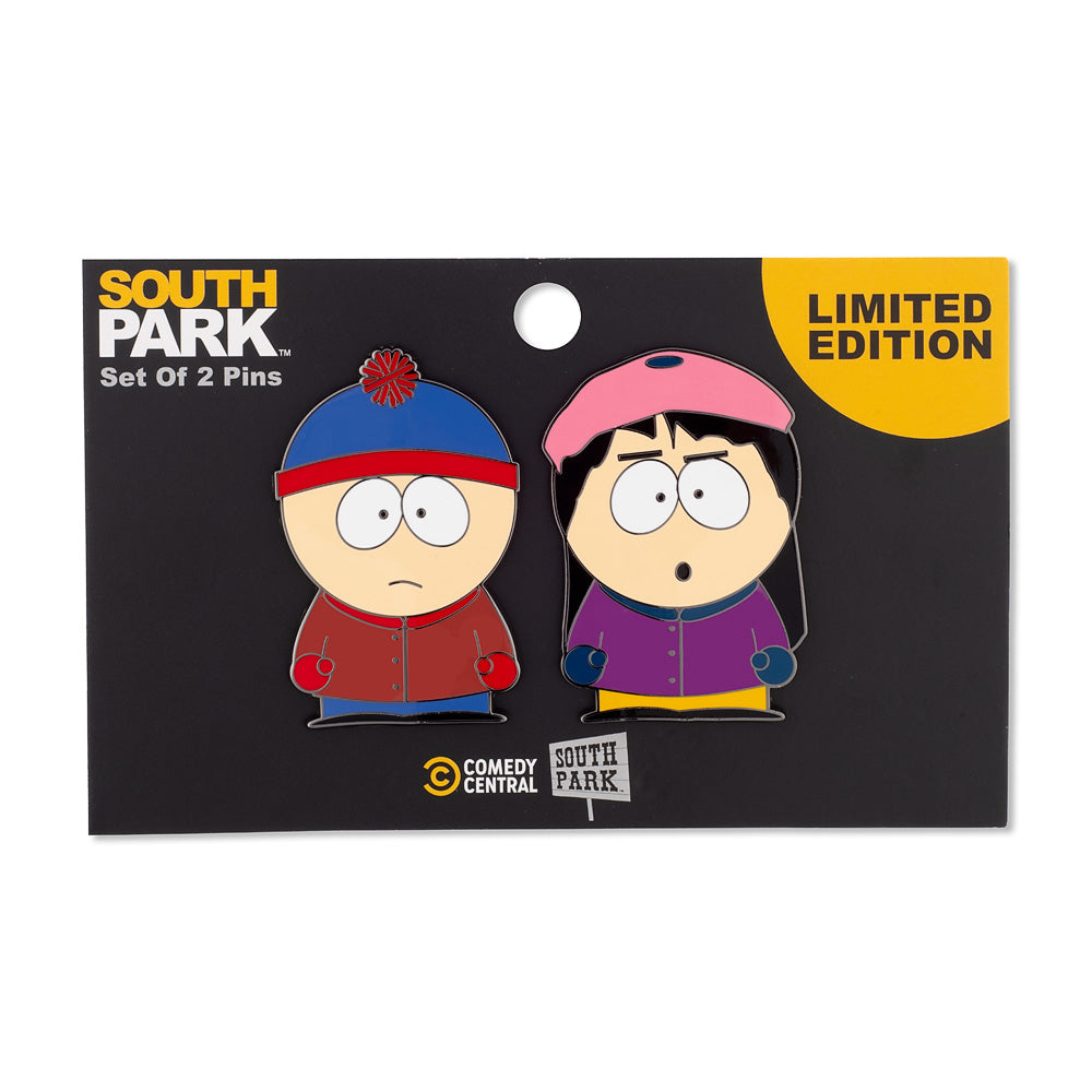 South Park Stan and Wendy Pin Set