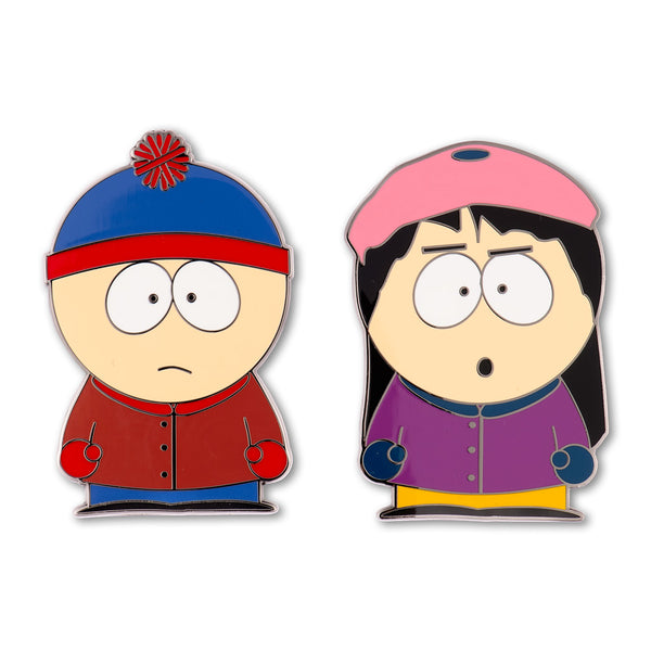 South Park Stan and Wendy Pin Set