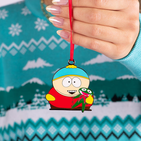 South Park Cartman and Clyde Frog Christmas Ornament