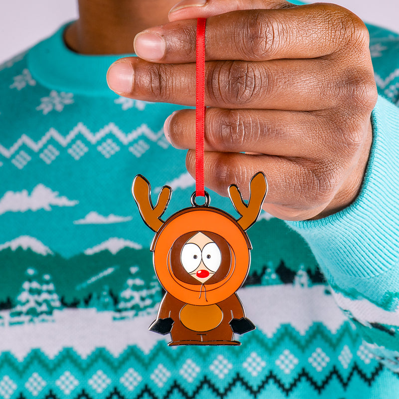 South Park Reindeer Costume Kenny Christmas Ornament