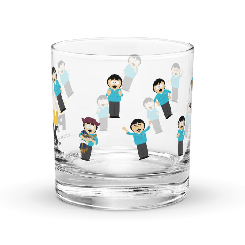 South Park Randy Rock Glass