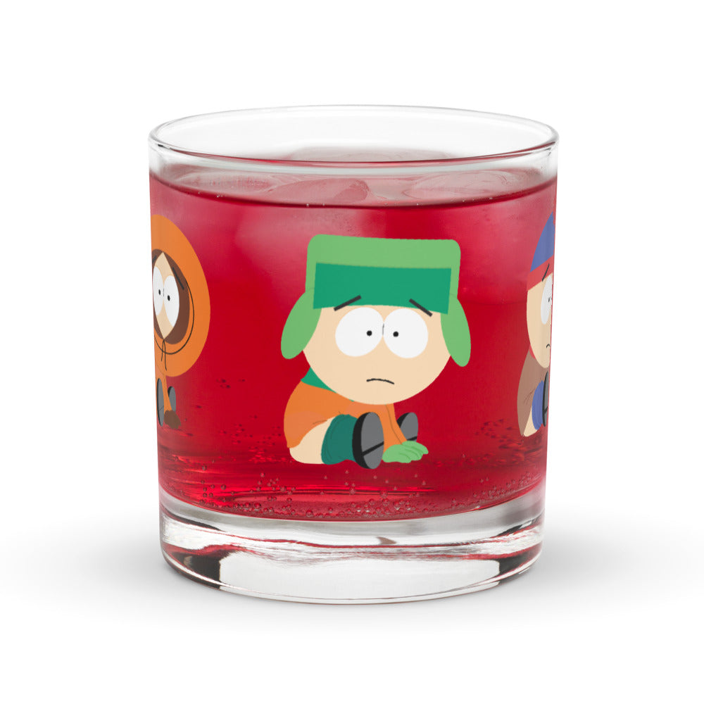 South Park The Boys Rock Glass