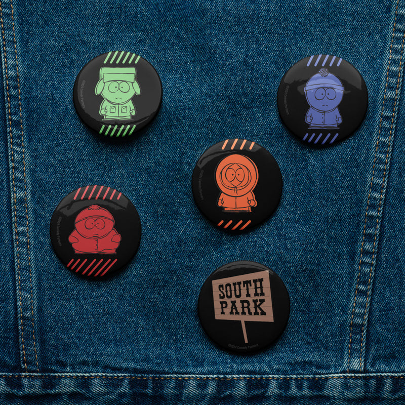 South Park Boys Pin Set