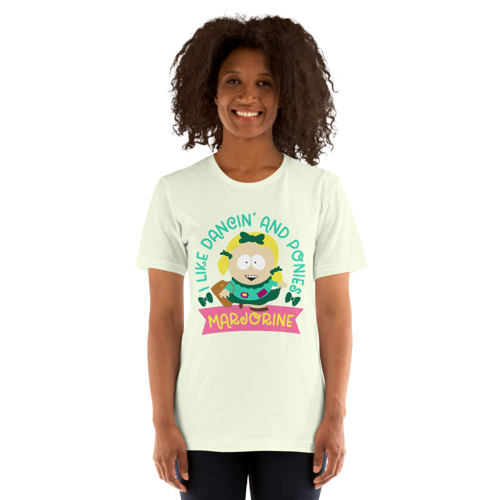 South Park Marjorine I Like Dancin' & Ponies Unisex T-Shirt