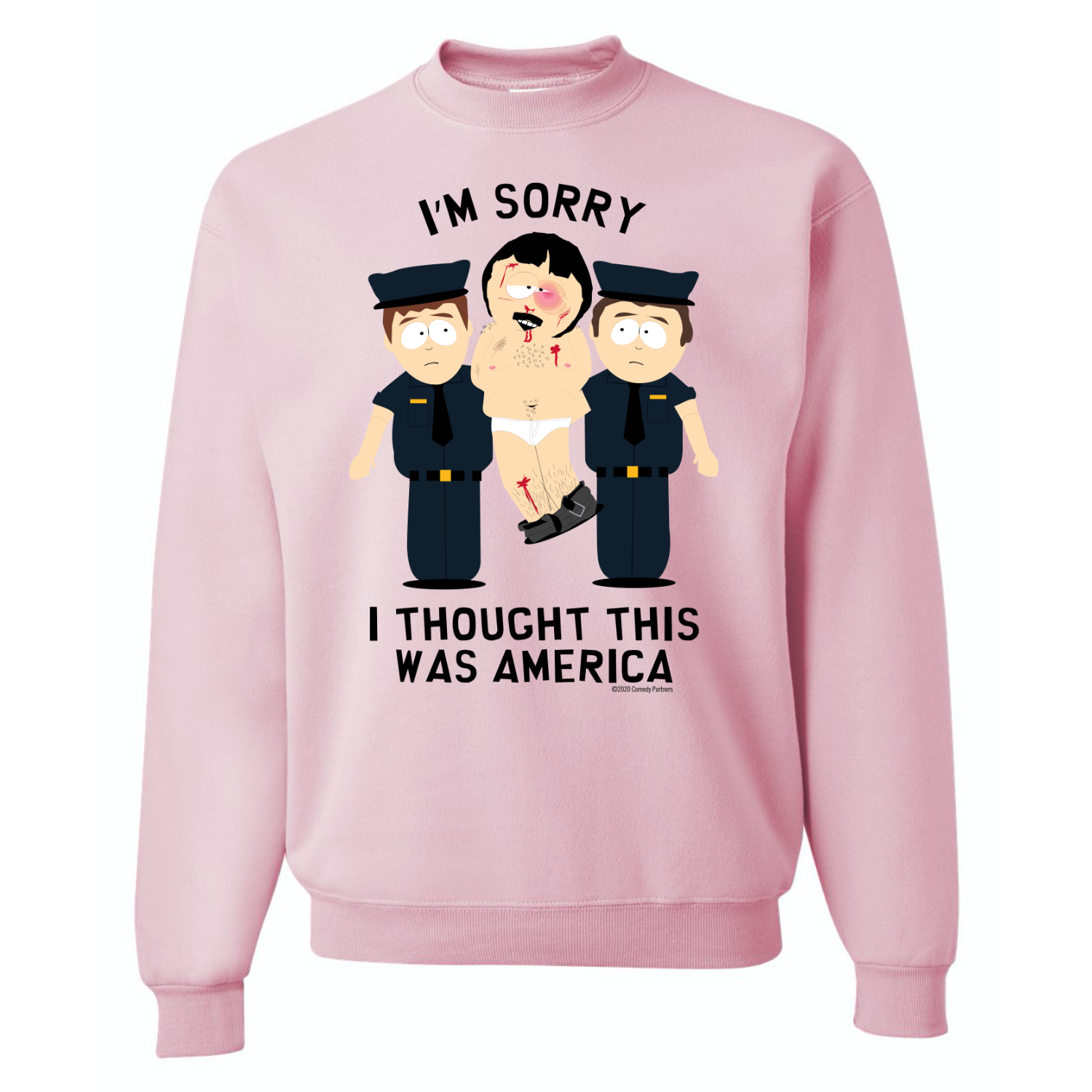 South Park Randy I Thought This Was America Crew Neck Sweatshirt