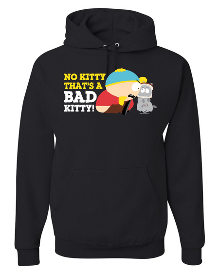 South Park Cartman Bad Kitty Fleece Hooded Sweatshirt