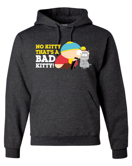 South Park Cartman Bad Kitty Fleece Hooded Sweatshirt