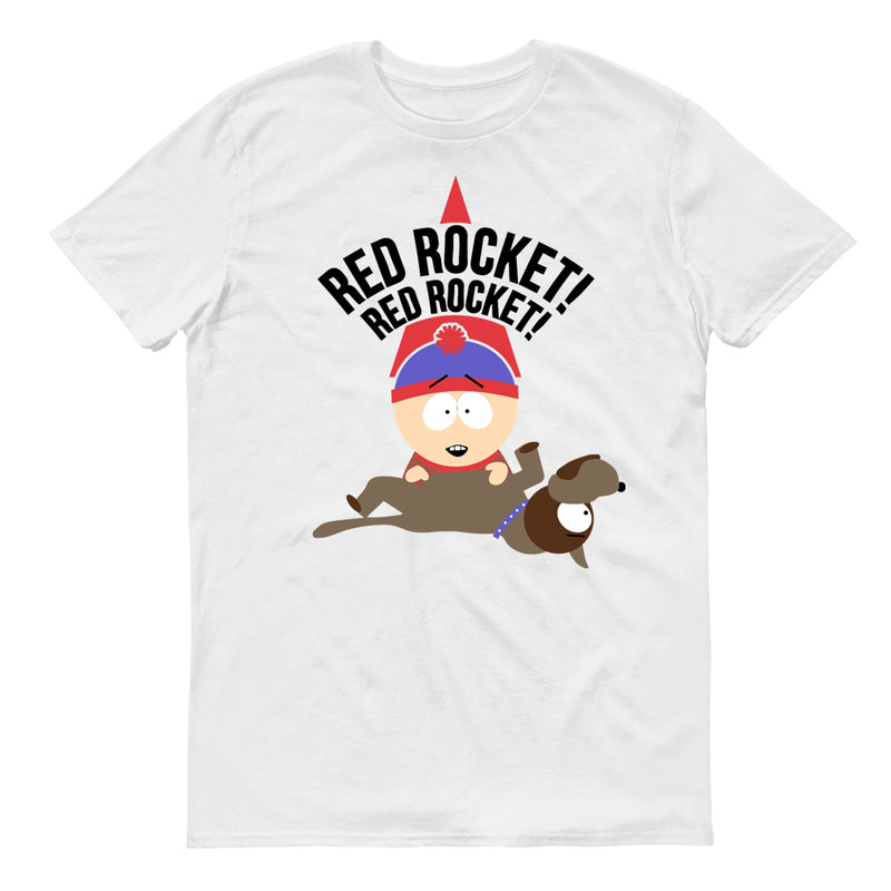 South Park Stan Red Rocket Adult Short Sleeve T-Shirt – South Park Shop