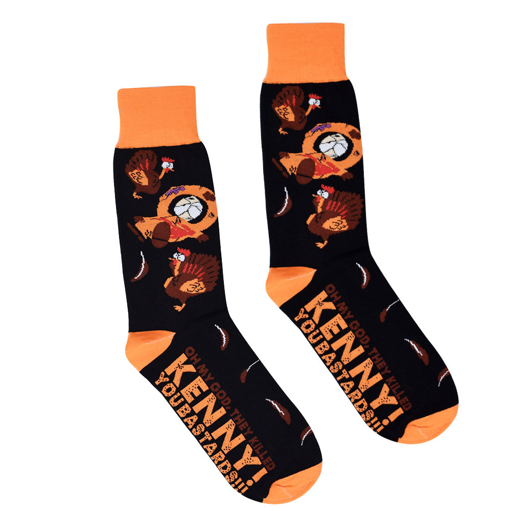 South Park Oh My God They Killed Kenny Crew Socks