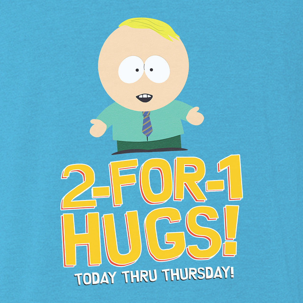 South Park 2 For 1 Hugs Tri-Blend Short Sleeve T-Shirt