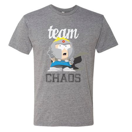 South Park Butters Team Chaos Tri-Blend Short Sleeve T-Shirt