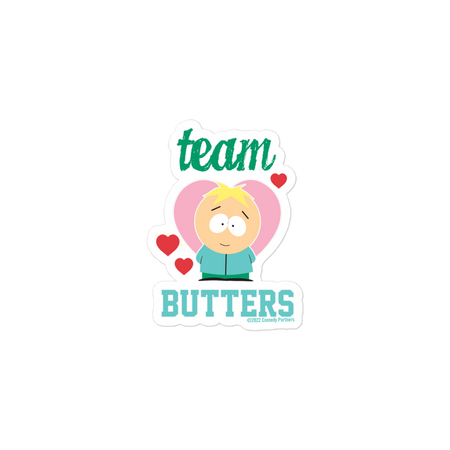 South Park Team Butters Die Cut Sticker