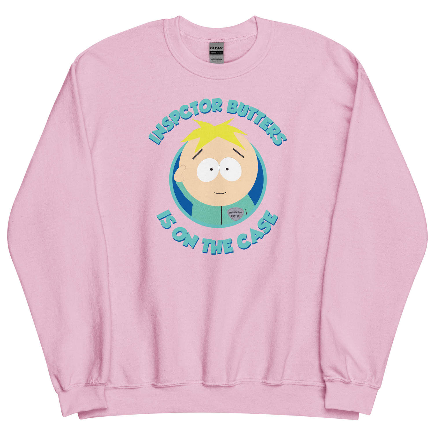 South Park Inspector Butters Is On The Case Fleece Crewneck Sweatshirt