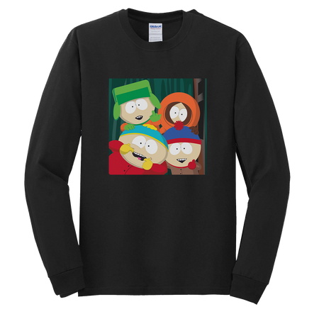 South Park Boys Picture Adult Long Sleeve T-Shirt