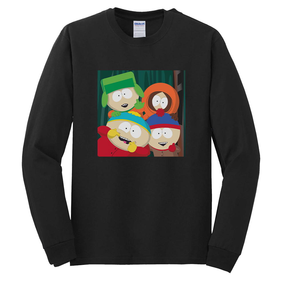 South Park Boys Picture Adult Long Sleeve T-Shirt