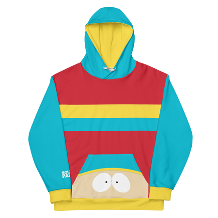 South Park Cartman Color Block Unisex Hooded Sweatshirt