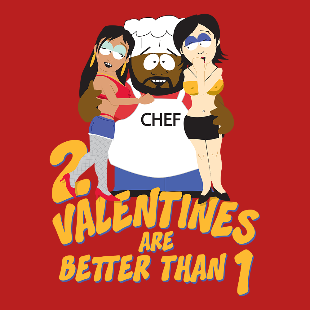 South Park 2 Valentine's Is Better Than 1 Greeting card