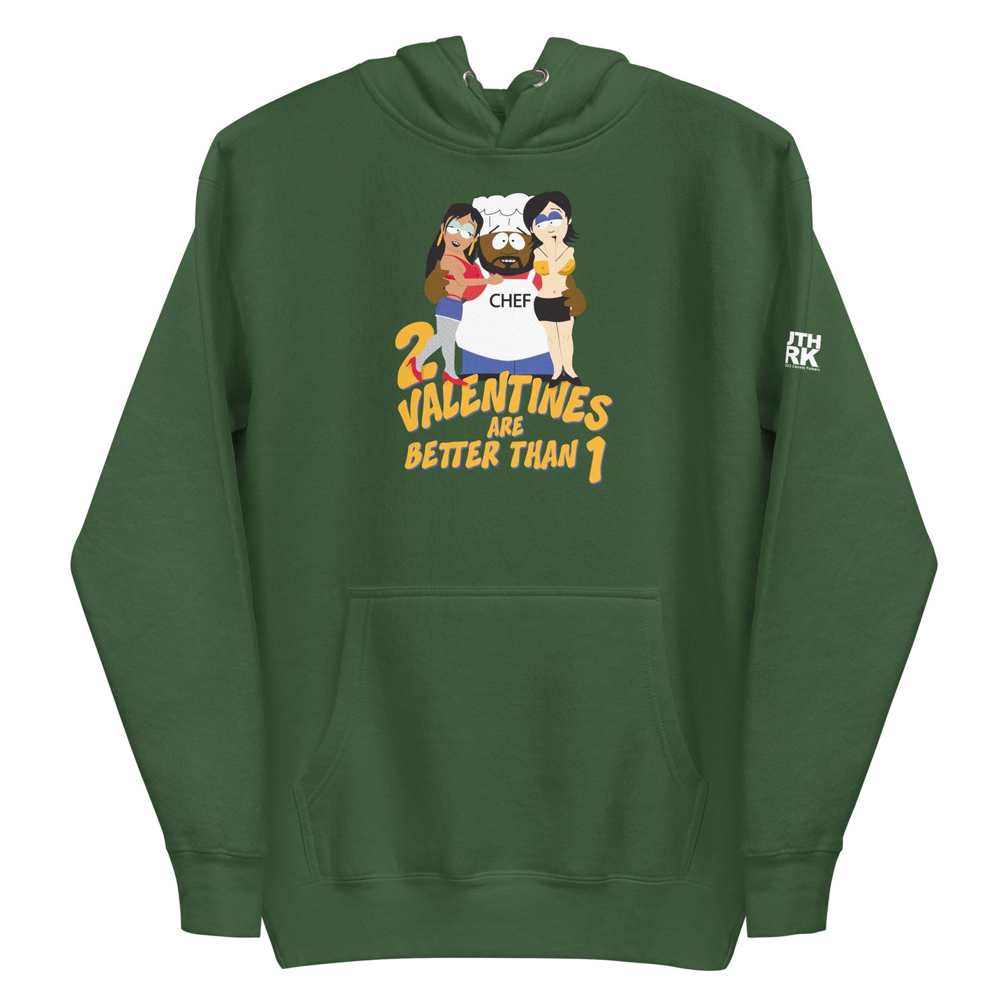 South Park 2 Valentine's Is Better Than 1 Adult Premium Hoodie