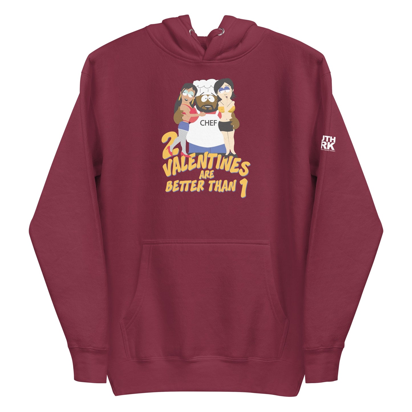 South Park 2 Valentine's Is Better Than 1 Adult Premium Hoodie