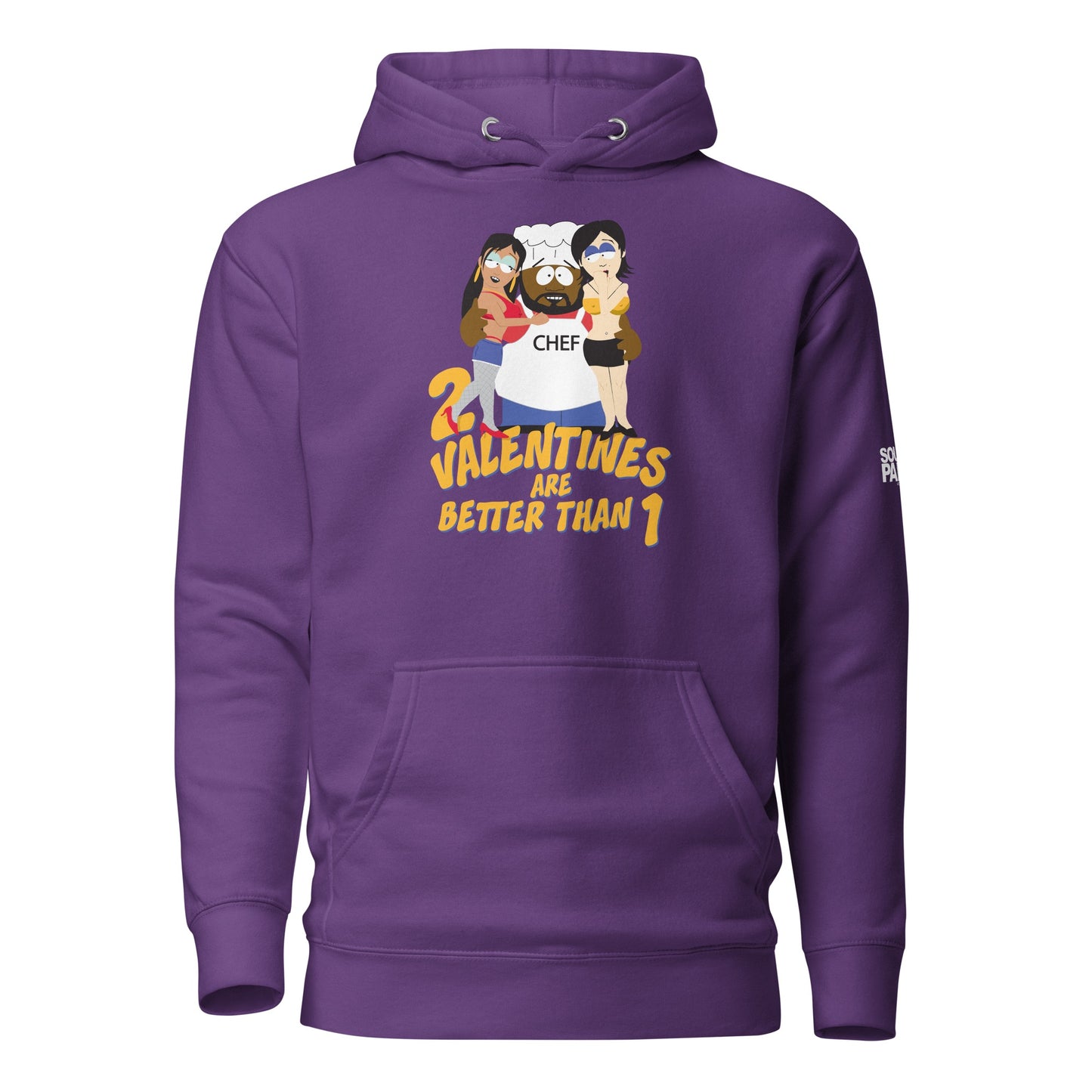 South Park 2 Valentine's Is Better Than 1 Adult Premium Hoodie