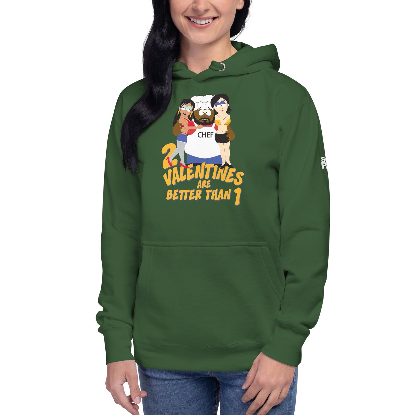 South Park 2 Valentine's Is Better Than 1 Adult Premium Hoodie