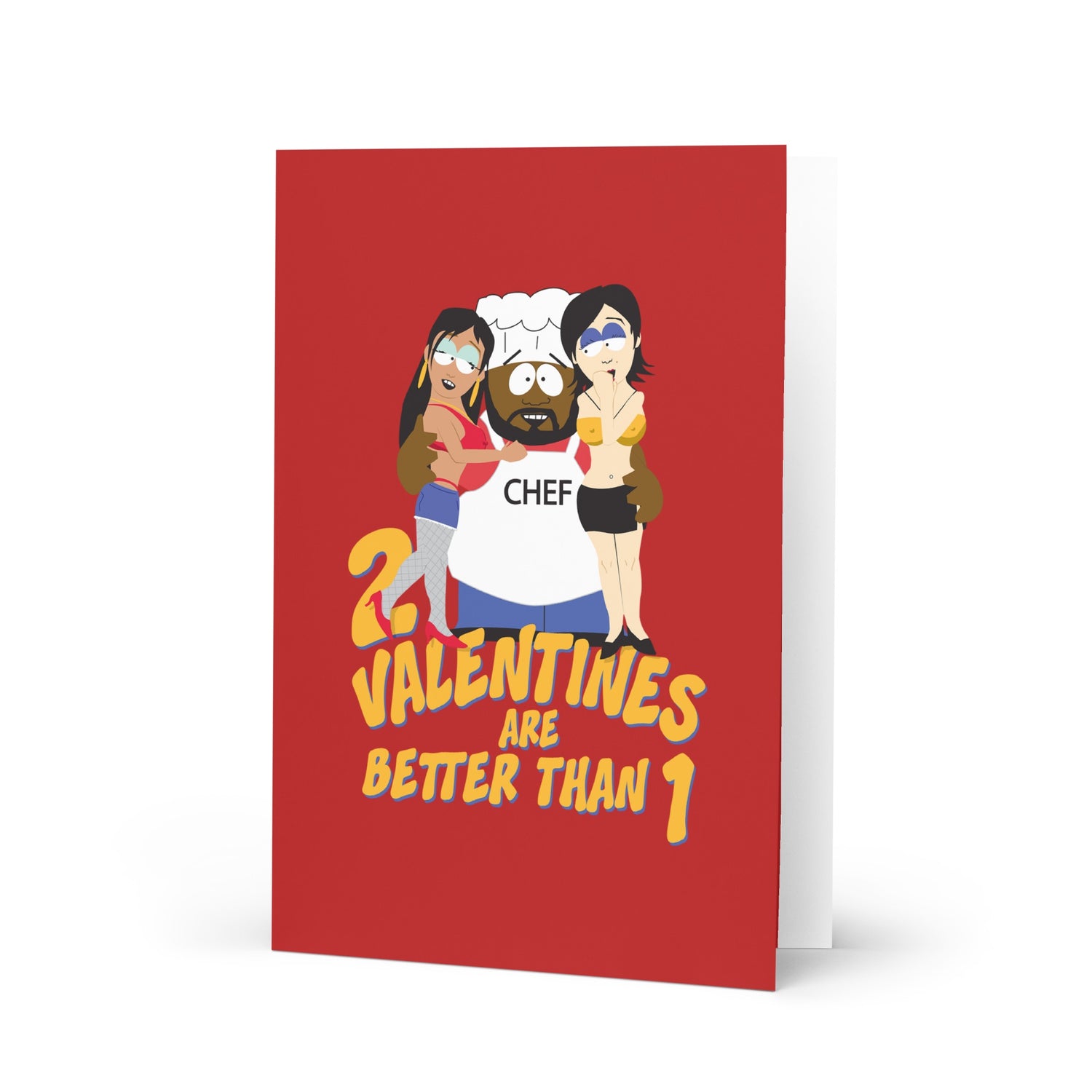 South Park 2 Valentine's Is Better Than 1 Greeting card