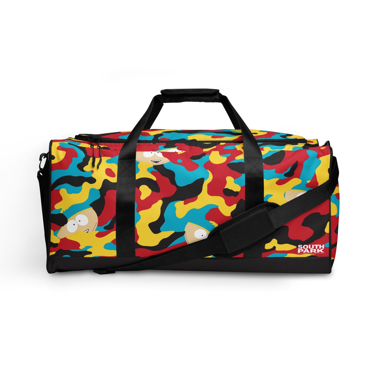 South Park Cartman Camo Duffle Bag