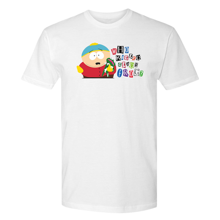 South Park Cartman Who Killed Clyde Frog Adult Short Sleeve T-Shirt