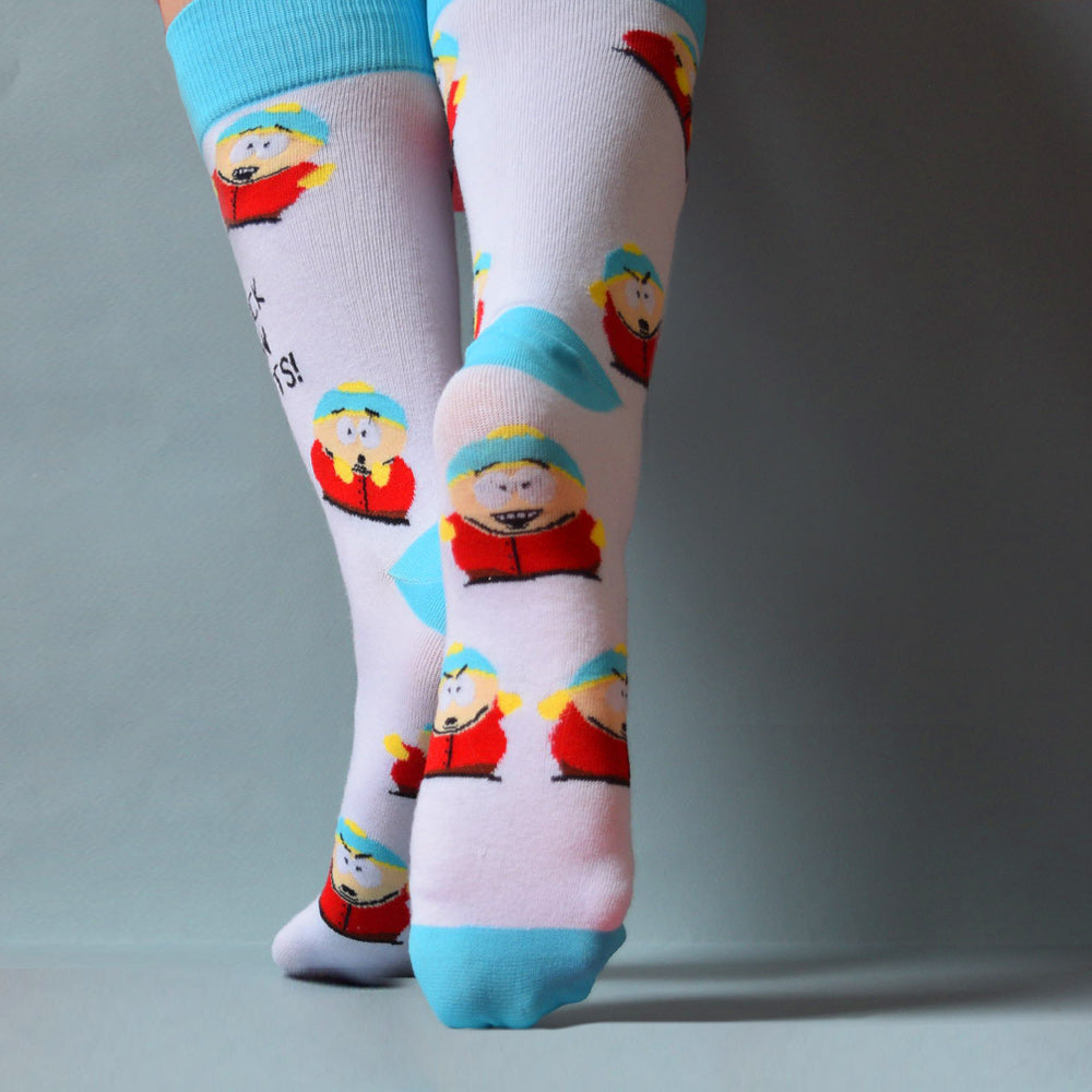 South Park Cartman Kick You in the Nuts Socks