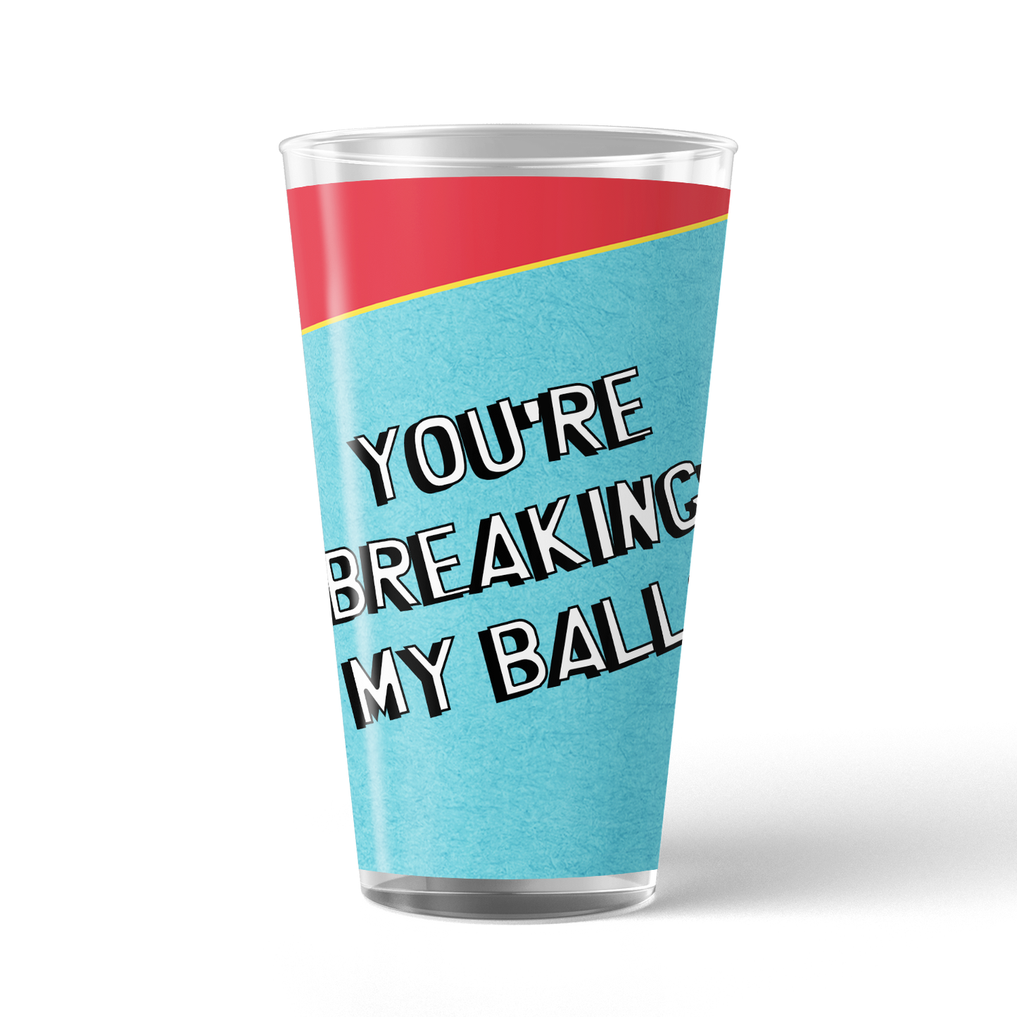 South Park Cartman Breaking My Balls 17 oz Pint Glass