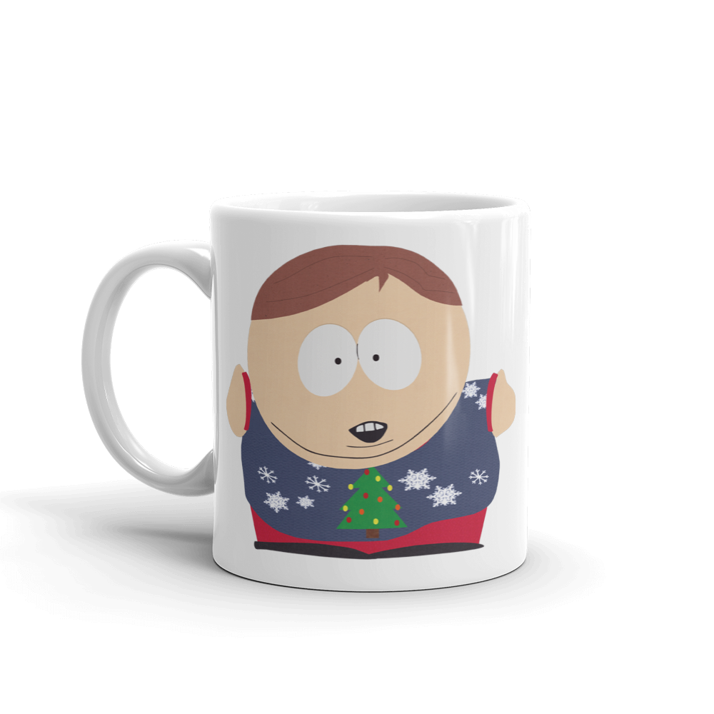 South Park Cartman Festively Plump White Mug