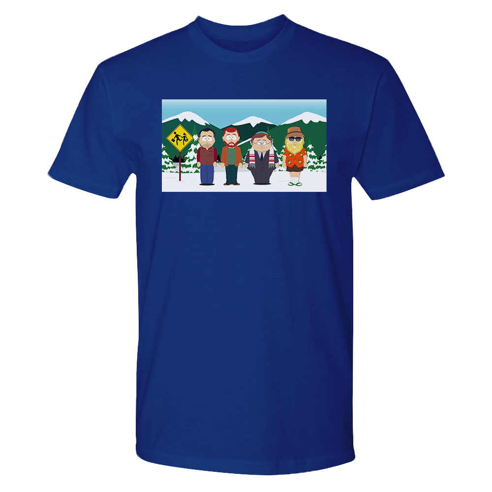 South Park Future Bus Stop Adult Short Sleeve T-Shirt